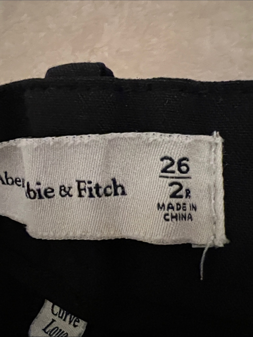 Abercrombie and Fitch Black Trousers - Picture 5 of 12